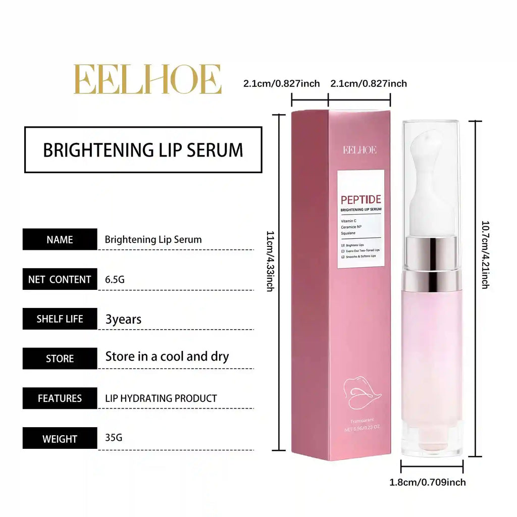 Hydrating Lip Serum: Plumping & Smoothing Lip Treatment | Tidesmit Lip Care Tidesmit