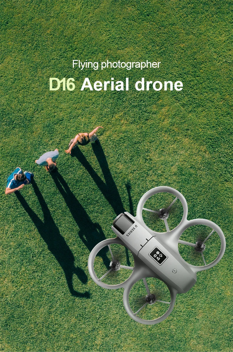 4K HD Camera Drone - Foldable GPS Drone with Obstacle Avoidance (D16 Model) Tidesmit