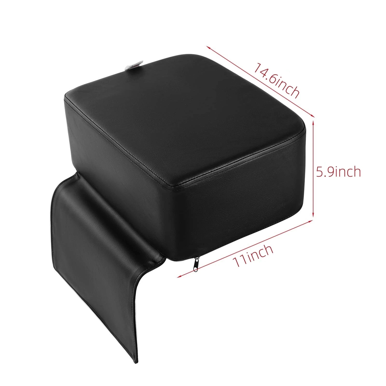 Barber Child Booster Seat - Soft Sponge Heightening Salon Cushion Massage Chairs black CN Tidesmit