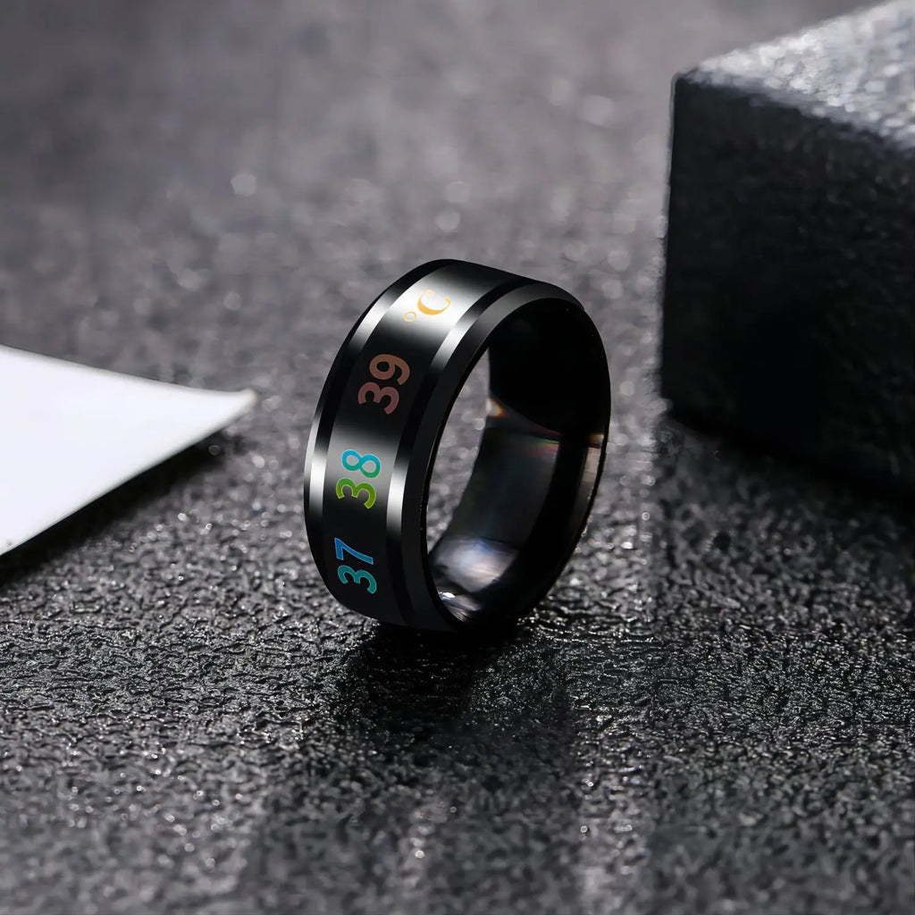 Smart Health Ring | Mood & Emotion Sensing Titanium Band Tidesmit