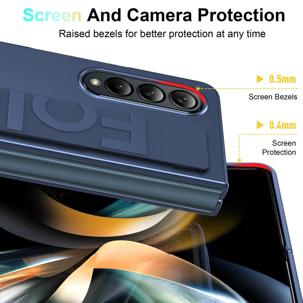 Samsung Galaxy Z Fold Slim Case - Shock-Absorbing Matte Cover Tidesmit
