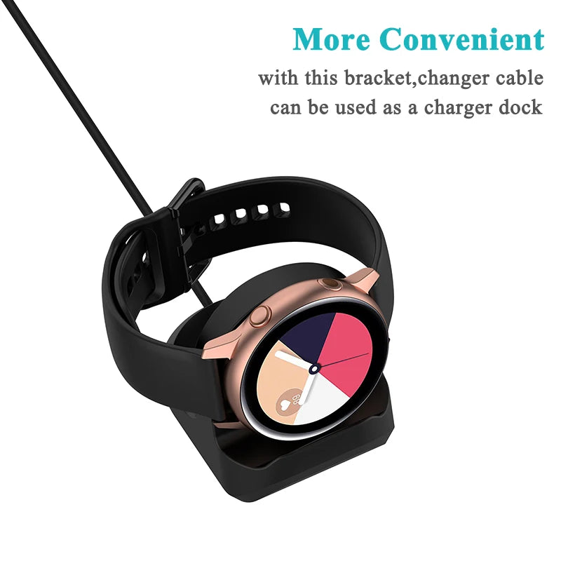 Wireless Charger Dock for Samsung Galaxy Watch | Fast Charging Station Tidesmit