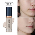 Tidesmit Beauty Glazed 6 color liquid foundation concealer texture close-up for full coverage waterproof face makeup