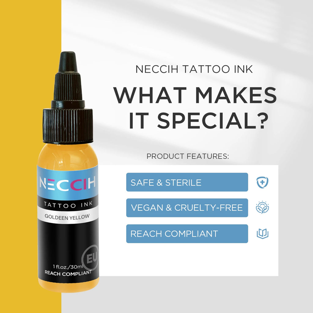 Tattoo Ink Pigment 30ml - Professional PMU Semi-Permanent Set Permanent Makeup Machines Tidesmit