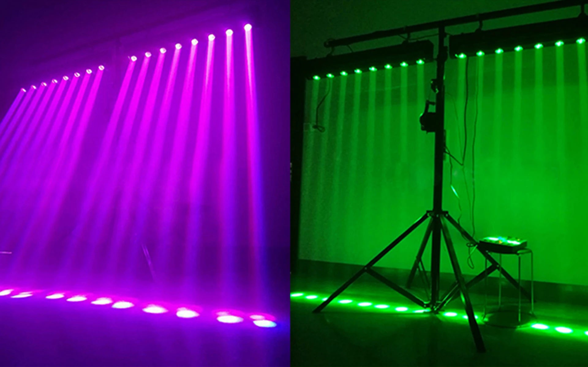 SHEHDS 2/4/8PCS Beam LED 8x12W RGBW Bar Moving Head Stage Lighting DMX512 For DJ Disco Party Night Club Stage Equipment