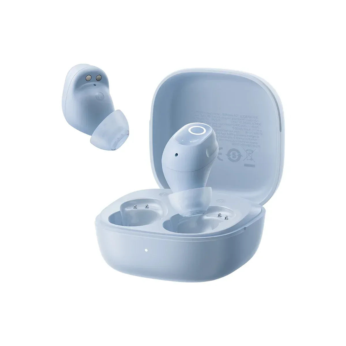 Wireless Earbuds Bluetooth 5.4 with 38H Playtime by Tidesmit Blue Tidesmit