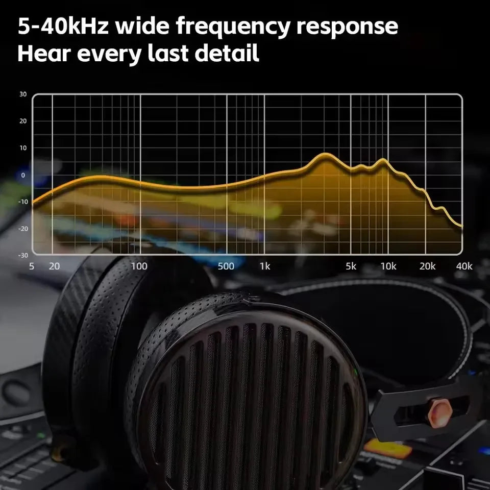 FiiO FT7 Open-Back Planar Headphones 106mm Driver | Tidesmit Tidesmit