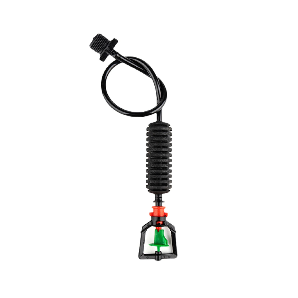 Greenhouse Hanging Mist Sprayer 360° Rotating Irrigation Spray Nozzle Fogging Sprinkler Nozzle for Garden Irrigation