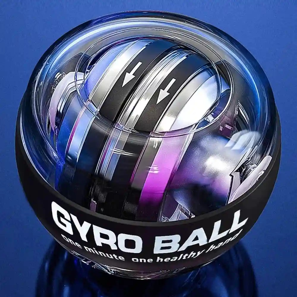 Wrist Strengthener Gyro Ball - Self-Starting Powerball for Forearm Grip Massage Roller Tidesmit