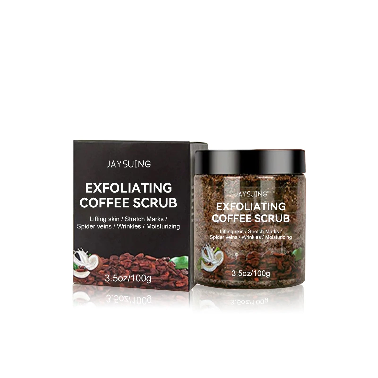 Coffee Body Scrub for Dark Spot Removal - Natural Exfoliant 200g Scrubs Treatments Tidesmit