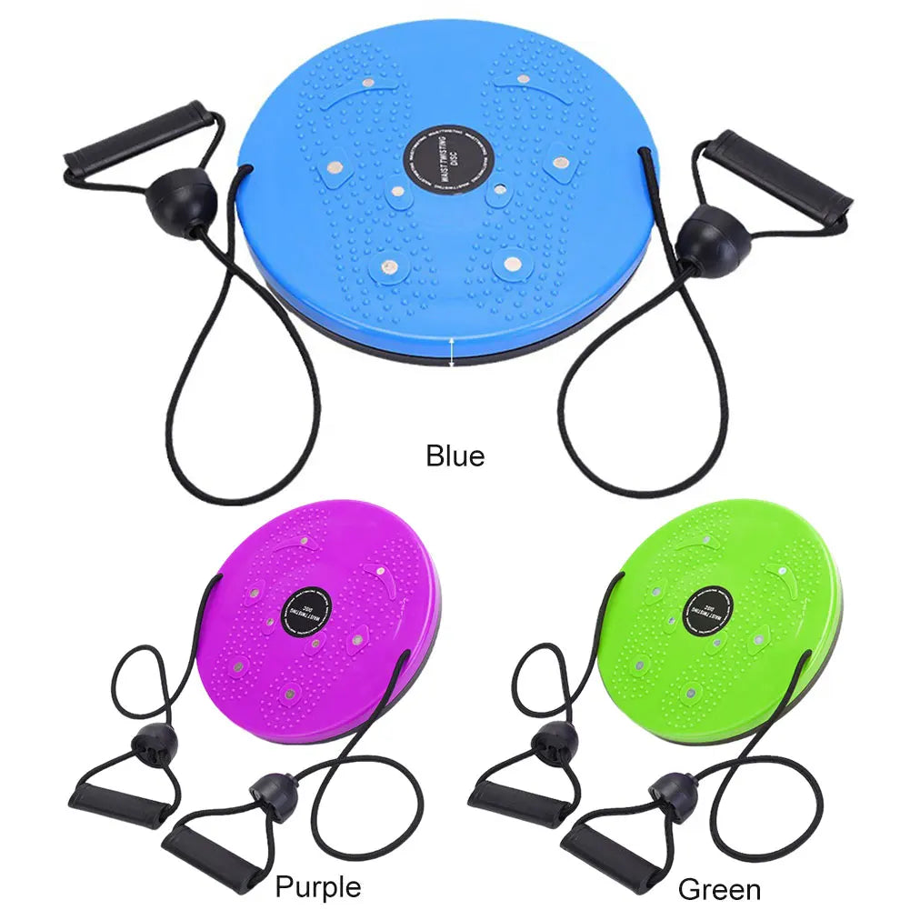 Waist Twisting Disc for Core Fitness - Magnetic Massage Plate Body Shaping Massage Equipment Tidesmit