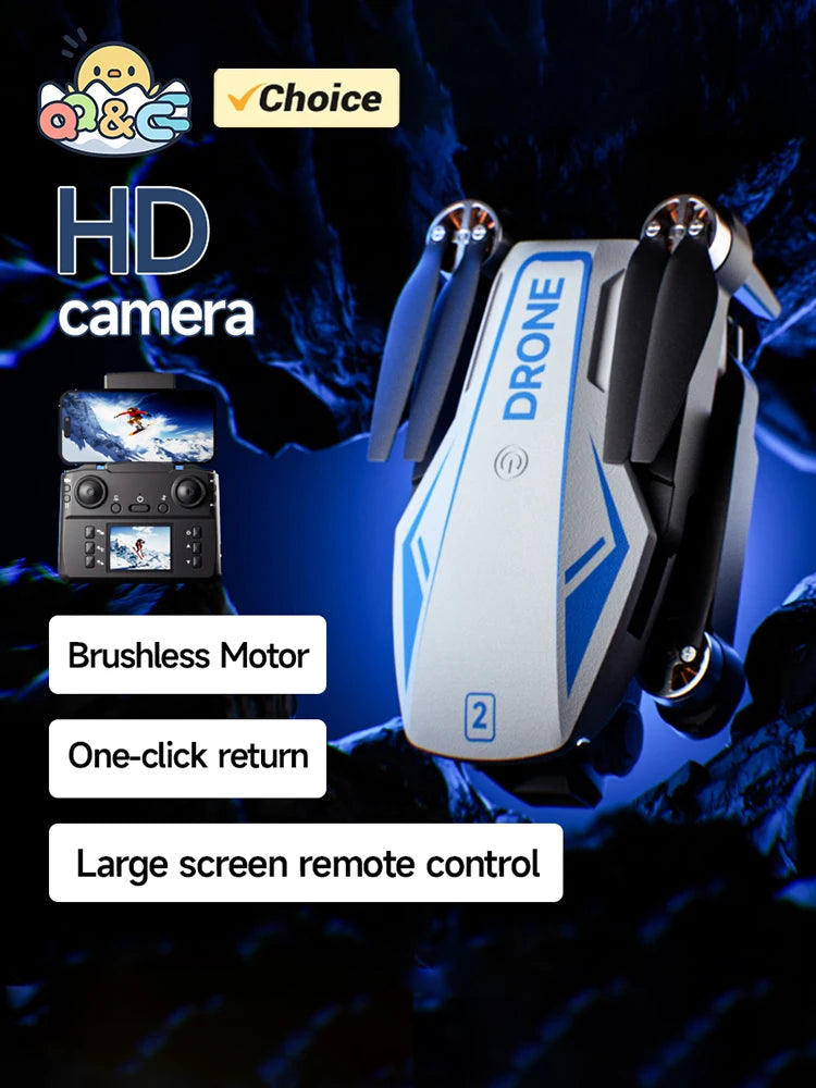 4K Camera Drone - M2 Foldable Quadcopter with Optical Flow Tidesmit
