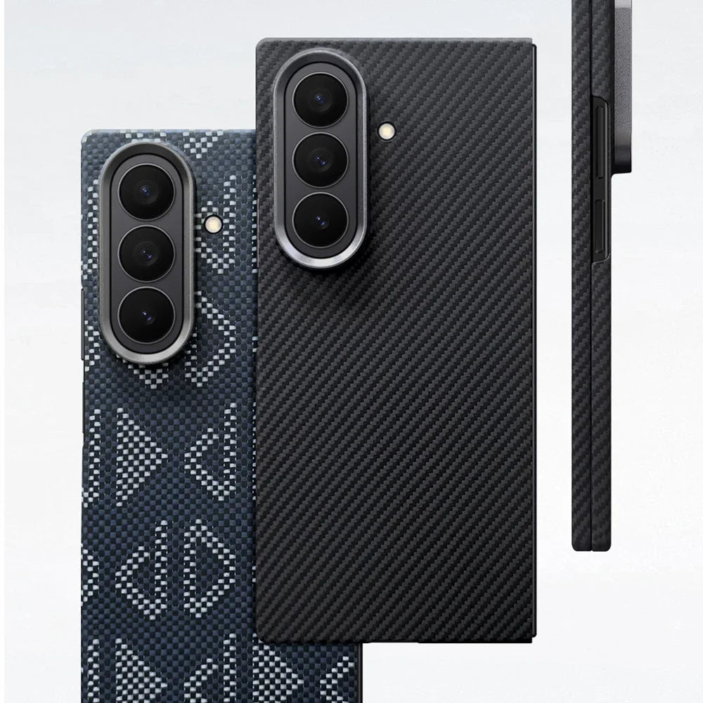 Galaxy Z Fold 7 Aramid Carbon Fiber Case with MagSafe Slim Fit Tidesmit