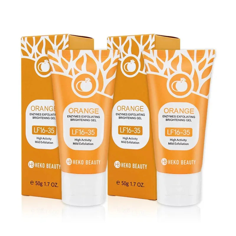 Facial Exfoliating Gel | Salon-Quality Deep Pore Cleansing Scrub Scrubs Treatments 2PCS Tidesmit