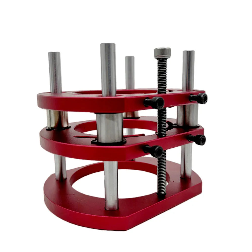 Woodworking Router Lift System and Aluminum Top Plate for 65mm Diameter Motors Workbench Trimmer Engraving Machine DIY Tools