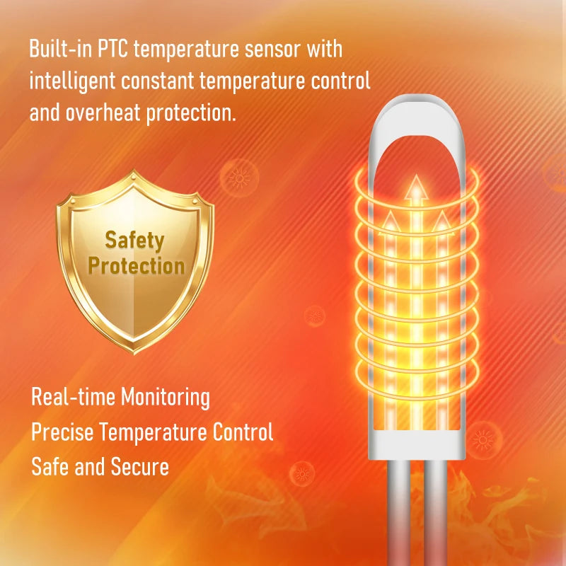 Red Light Heated Hip Wrap - Electric Deep Tissue Massage & Joint Relief Massage Cushion Tidesmit