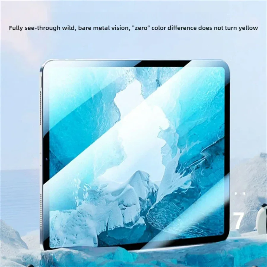 iPad Tempered Glass Screen Protector: 9H Hardness Anti-Scratch Shield Tidesmit