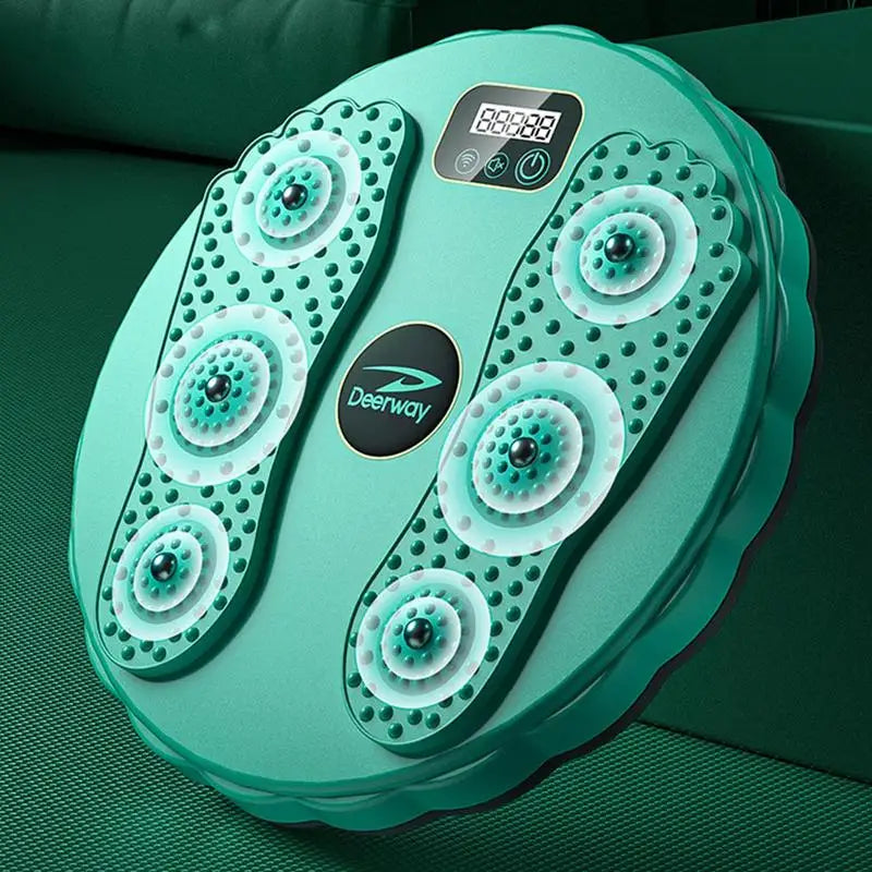 Waist Twisting Disc for Core Fitness - Non-Slip Magnetic Massage Plate Body Shaping Massage Equipment Tidesmit