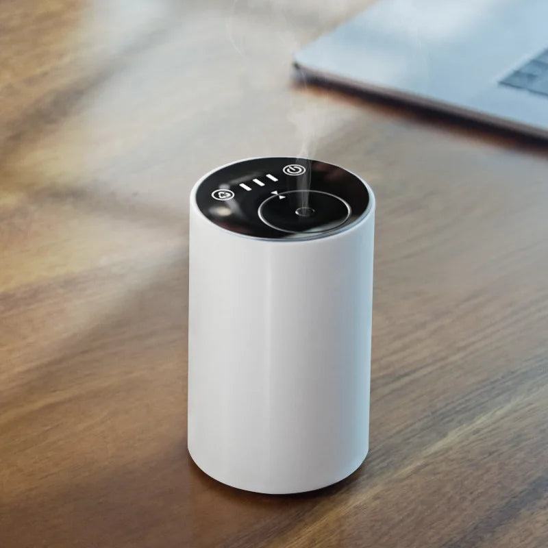 Waterless Aroma Diffusers For Essential Oils Diffuser Portable Smart Car Scent Machine Electric Smell for Home Room Fragrance