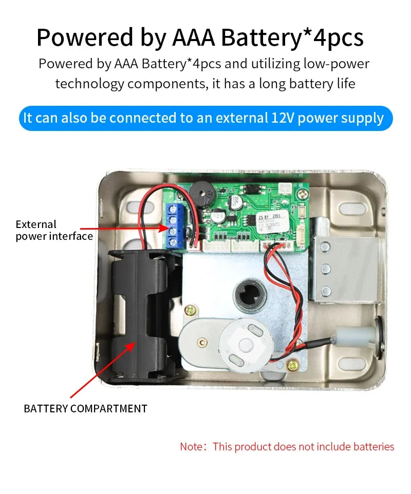 Bluetooth Tuya App Fingerprint Smart Door Lock Gate Password RFID Card Rim Bolt Lock Electronic Door Lock