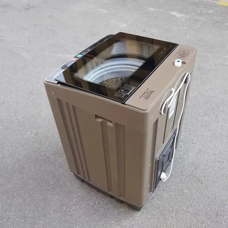 Tidesmit 12kg to 20kg fully automatic washing machine and dryer unit showing side control panel and drum access