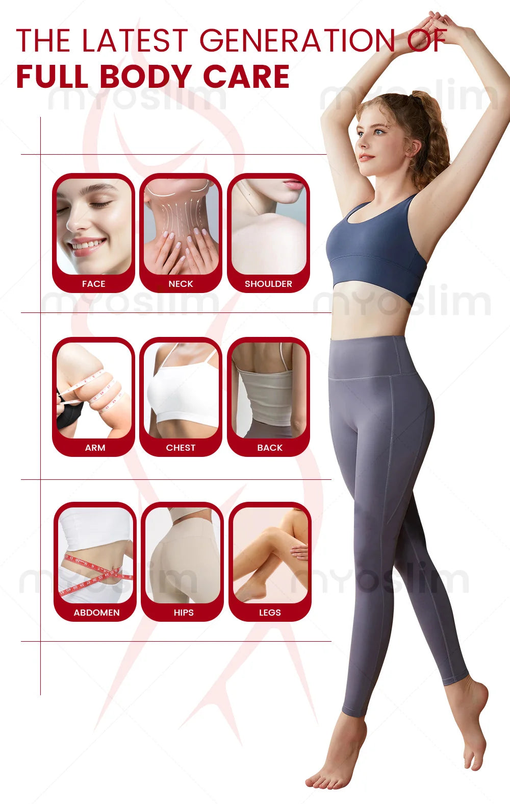 EMS Inner Ball Roller Massager - Deep Tissue Muscle Relief & Body Sculpting Body Shaping Massage Equipment Tidesmit