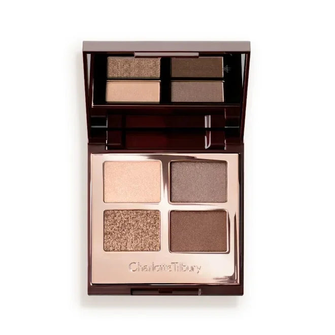 Tidesmit 9 color rose pink eyeshadow palette matte and glitter textures swatch for face makeup