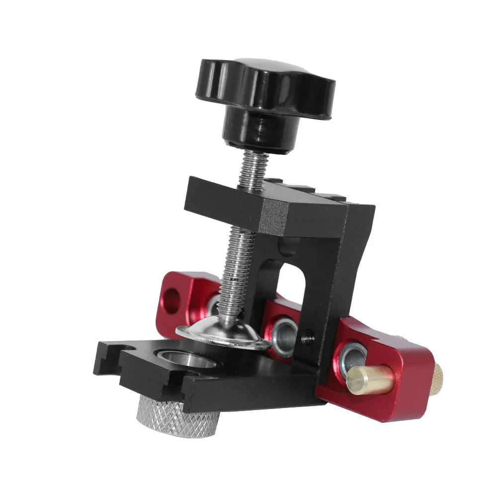 3 In 1 Universal Dowel & Pocket Hole Jig Adjustable Wood Hole Drilling Guide Locator Woodworking Cam Doweling Kit Tool