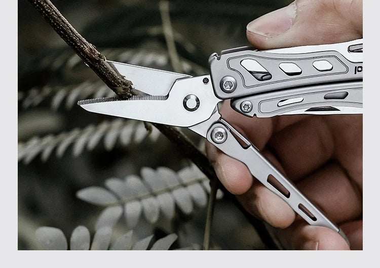 NexTool Keychain Mini Flagship F12 Folding Multi Tool 15 In 1 Screwdriver Pliers File Ruler Bottle Opener Scissors EDC Hand Tool