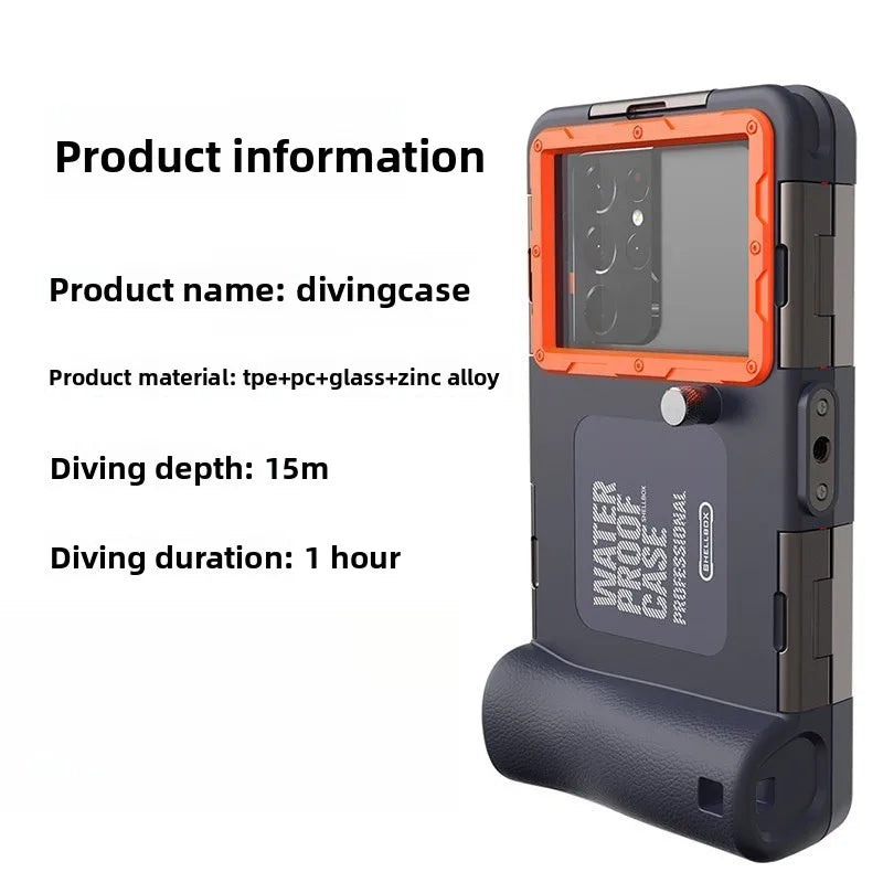 Waterproof Phone Case for Galaxy S25 Ultra: Military-Grade Protection Color 2 Tidesmit