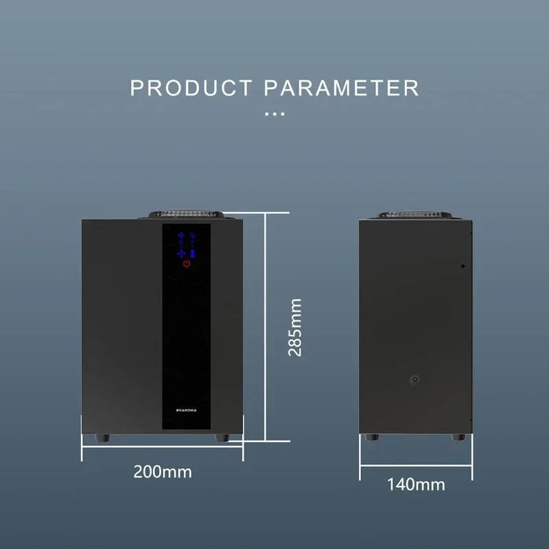 HVAC System Diffuser Smart 800ml Oil Fragrance Wifi App Pure Waterless Essential For Hotel Scent Air Machine A1000 4000CBM