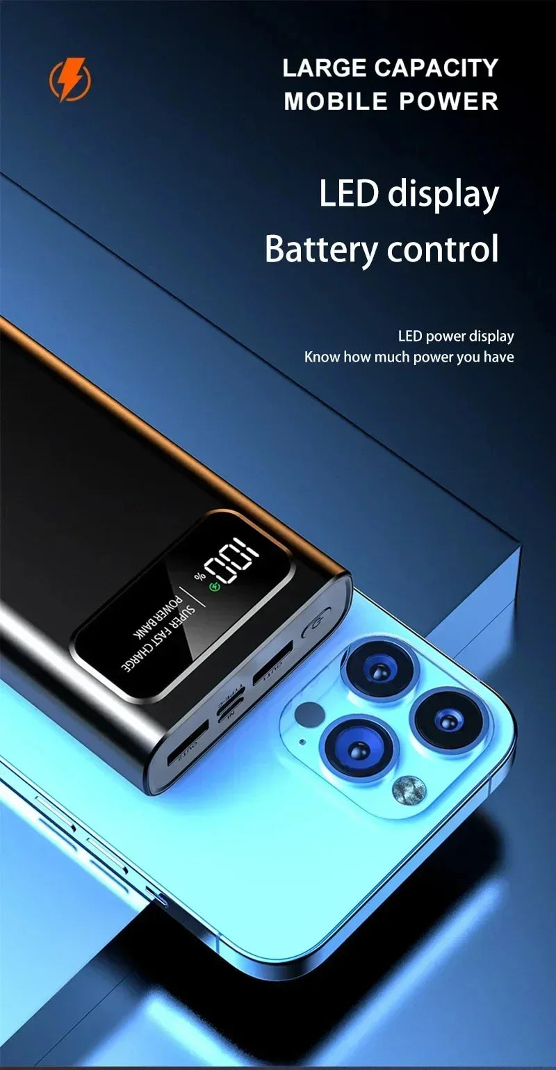 Tidesmit High Capacity Portable Power Bank 200000mAh Fast Charging Tidesmit