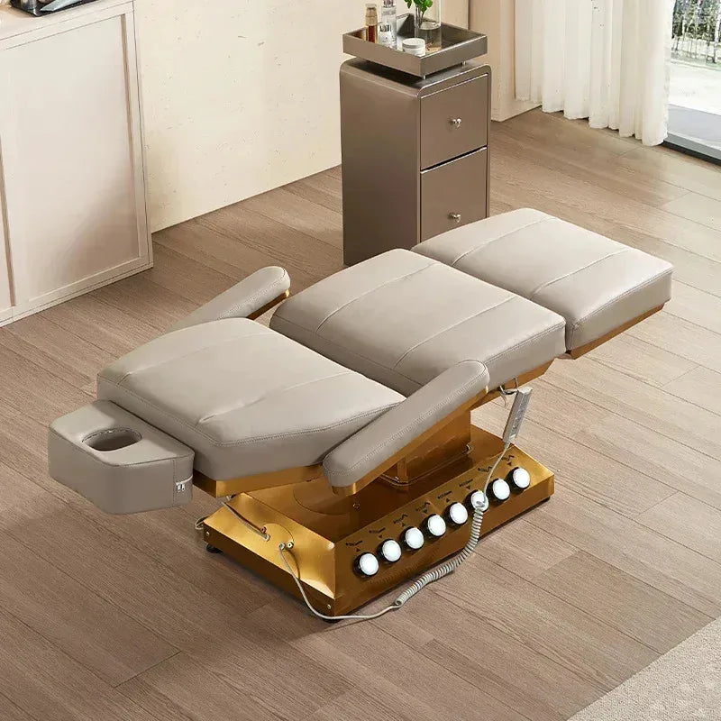 Electric Massage Beauty Bed – Adjustable Motorized Salon Table Massage Chairs Tidesmit