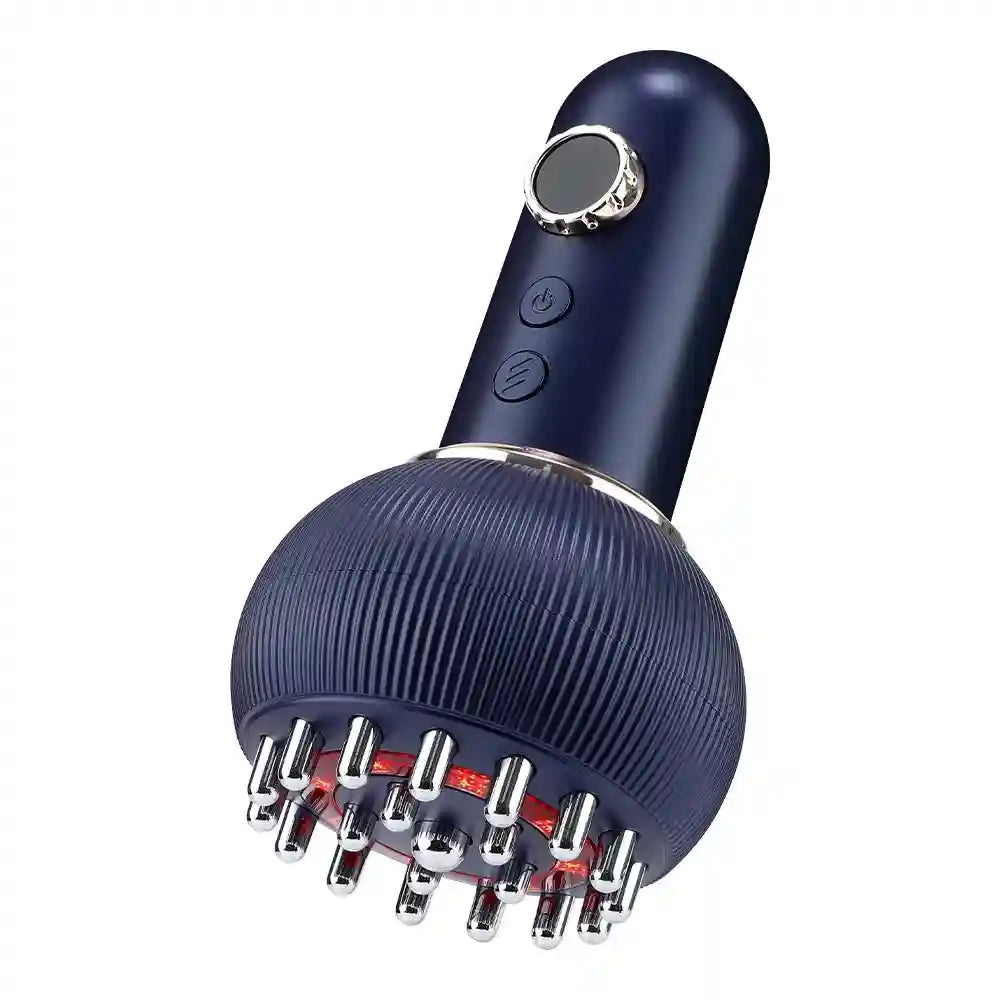 Electric Meridian Massage Brush - Microcurrent Deep Tissue Relief Massage Roller Blue Tidesmit