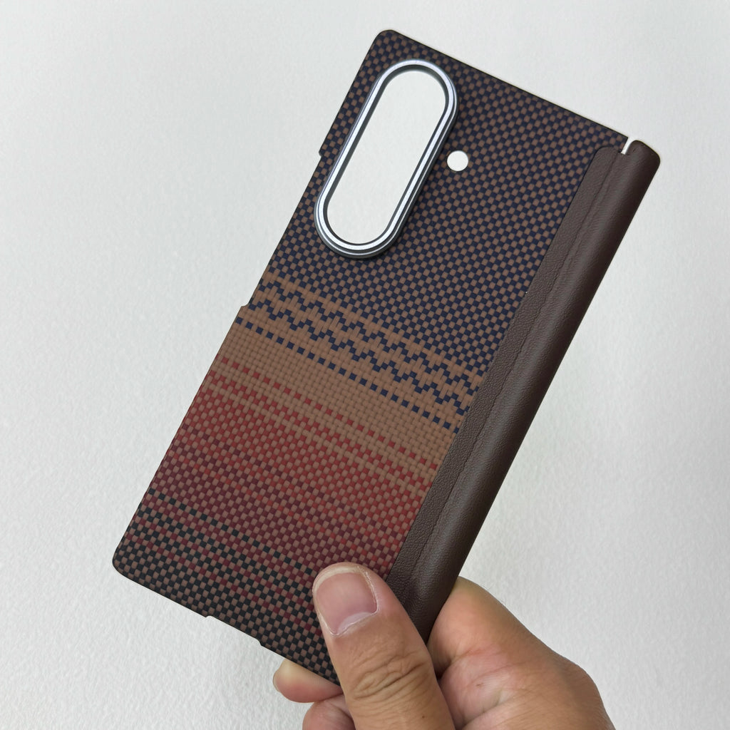 Samsung Galaxy Z Fold 7 Case: Slim Aramid Fiber Magnetic Cover Tidesmit