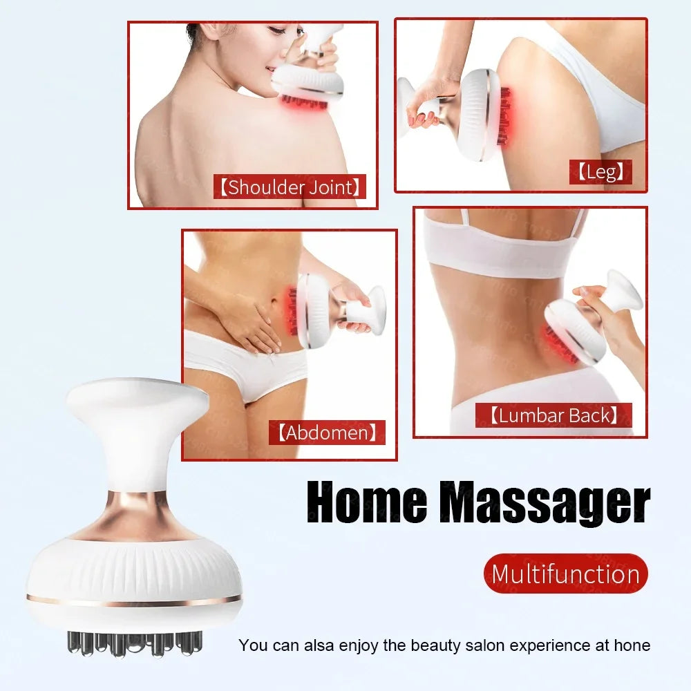 Tidesmit Electric Massager with Heat and Red Light Therapy - 3 Colors Body Shaping Massage Equipment Tidesmit