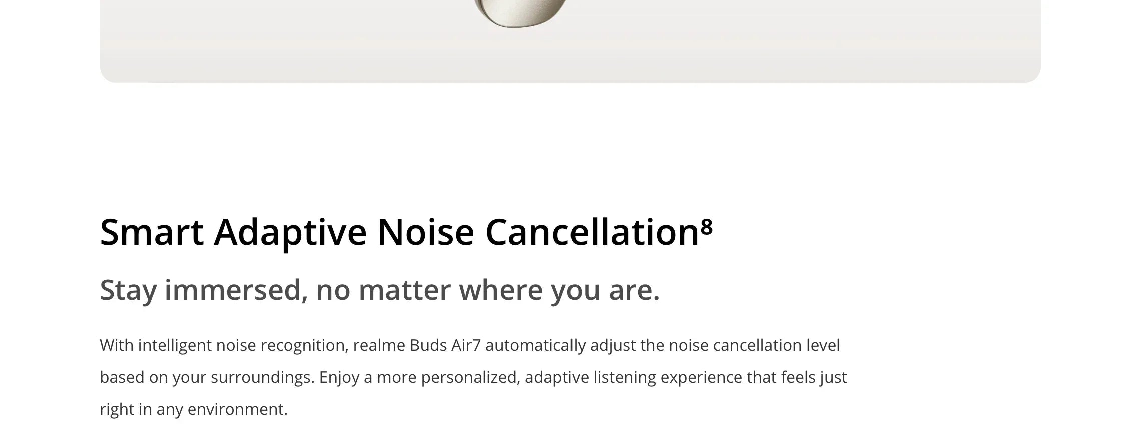 Realme Buds Air 7 Wireless Earphones 52H Battery Life - Tidesmit Tidesmit