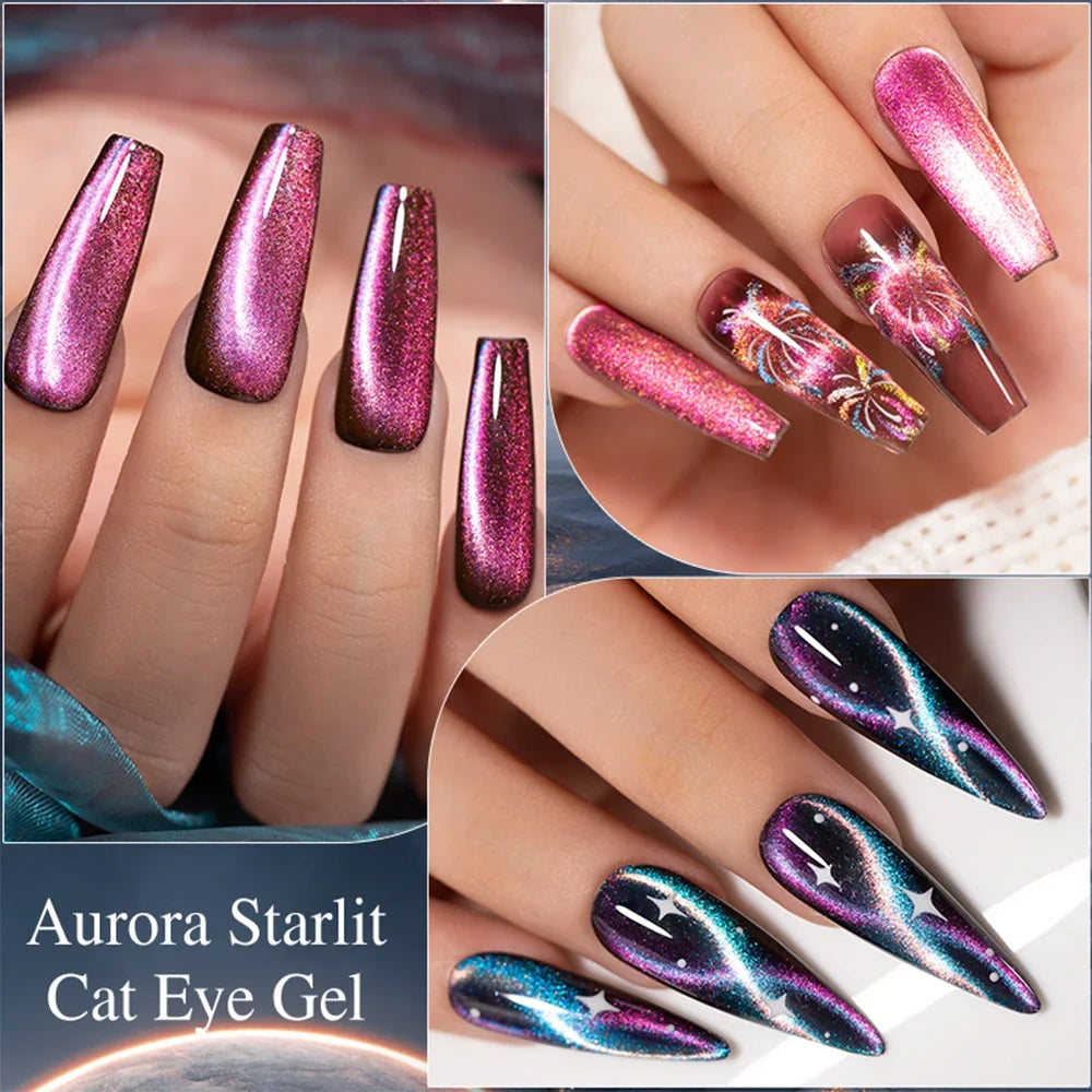 Cat Eye Magnetic Gel Polish 7.5ml - Professional Long-Lasting Nail Art Permanent Makeup Machines Tidesmit