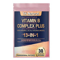 Tidesmit Vitamin B Complex 30 Transdermal Patches for energy, immune support, and skin health with B1, B2, B3 vitamins.