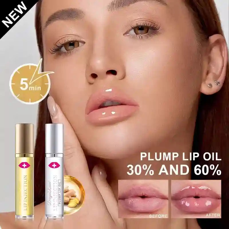 Lip Plumper Oil – Hydrating Serum for Fuller Lips – Cruelty-Free Lip Care Lip Care Tidesmit
