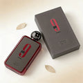 Afnan 9pm Rebel EDP for men: 3.4oz woody, oud fragrance in a sleek rectangular red bottle with round black cap.