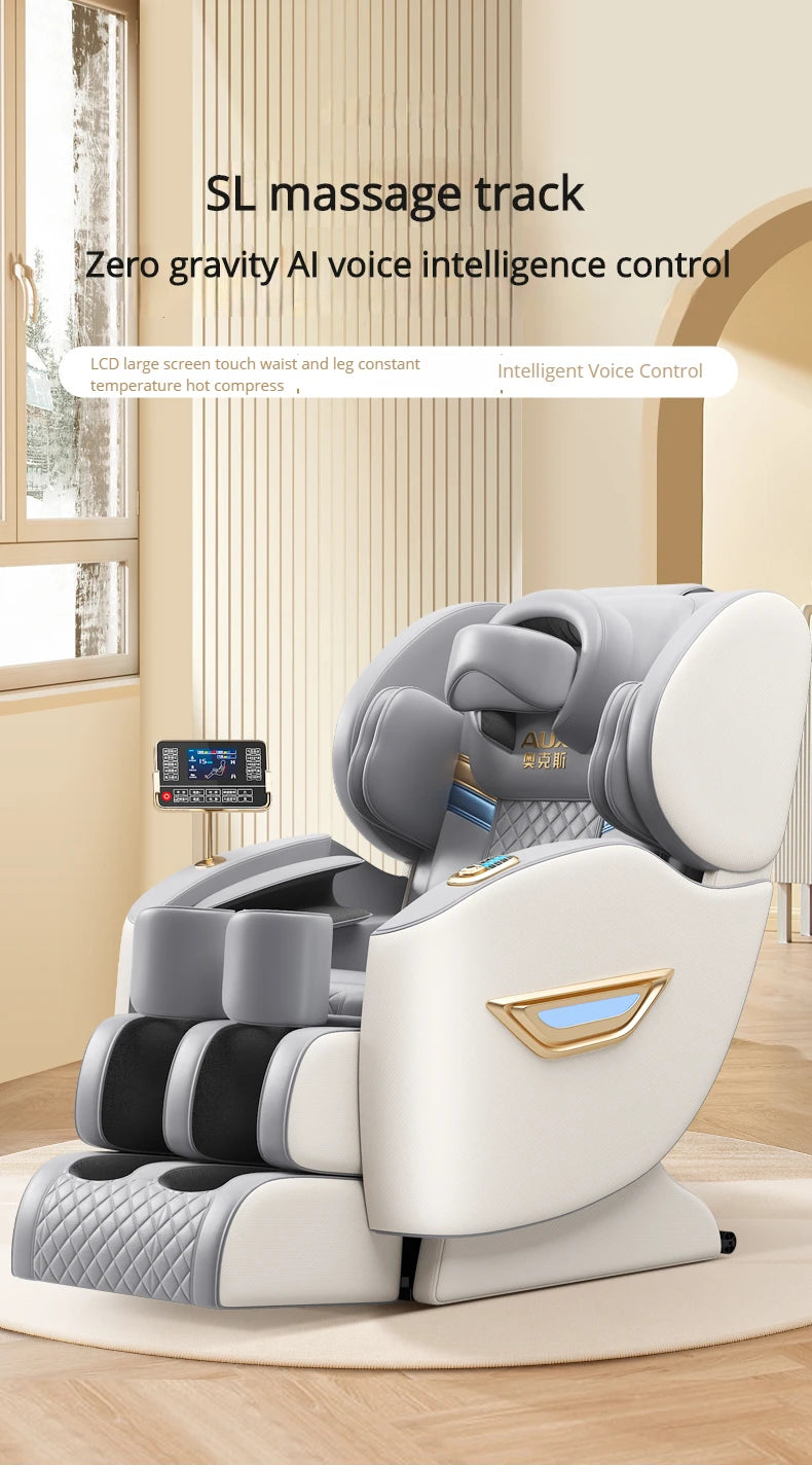 Massage Chair Zero Gravity 4D Spa - Full Body Recliner with Heat Therapy Massage Chairs Tidesmit