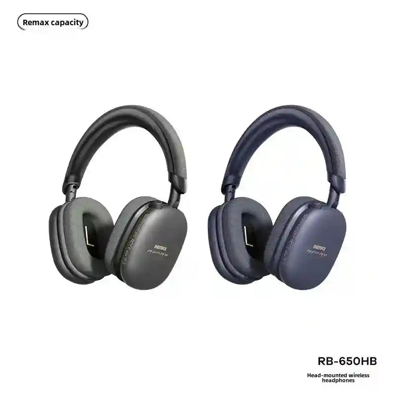 Wireless Over-Ear Headphones with 70hr Battery - RB-650HB Tidesmit
