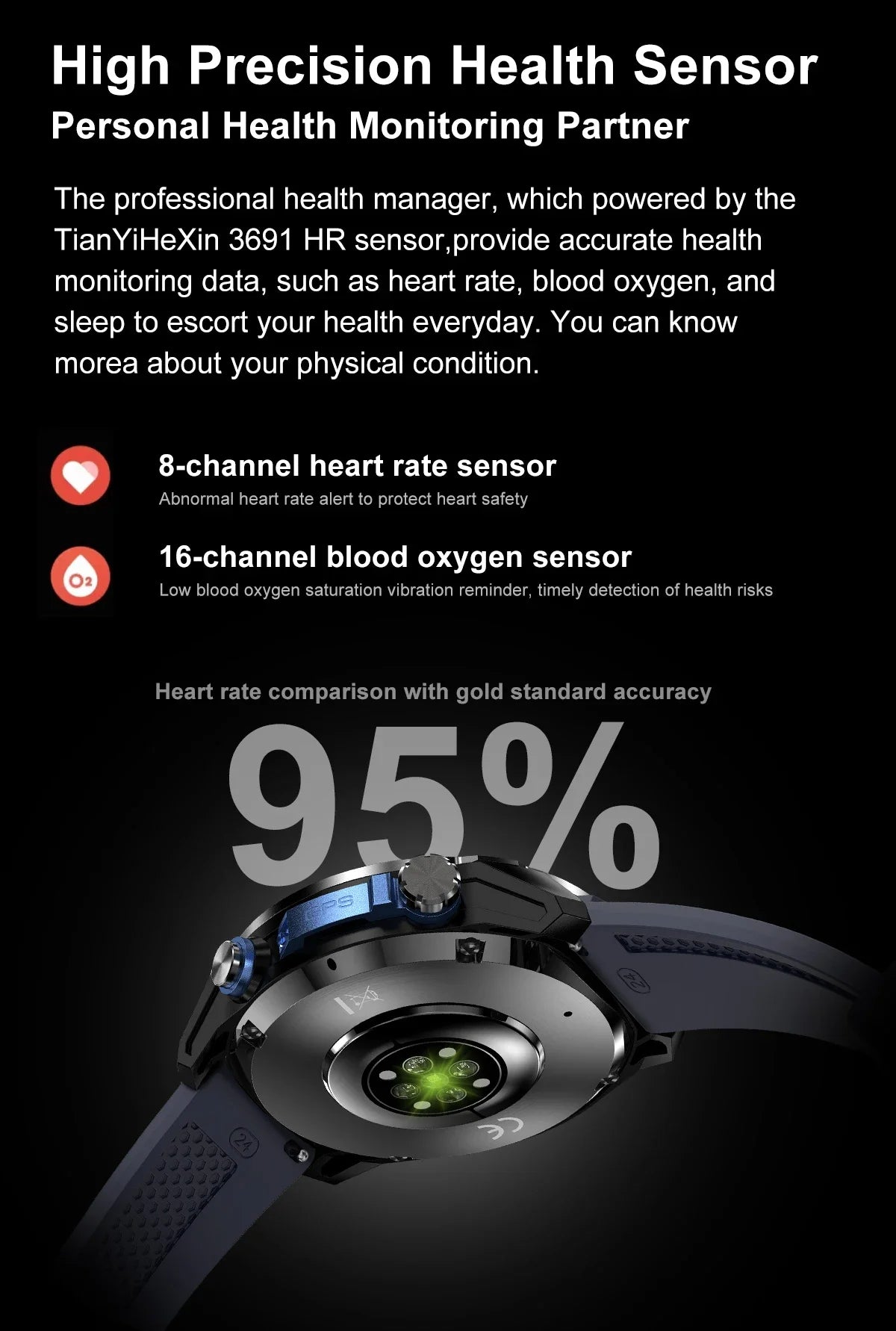 2026 New Outdoor Adventure DT G1 Smart Watch GPS Offline Map 100+Sports Mode Fitness 3ATM Waterproof Bluetooth Call Smart Watch