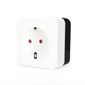 Tuya Smart Life WiFi Air Conditioner Plug Socket 16A UK US DE Outlet IR Remote Controller Alexa Google