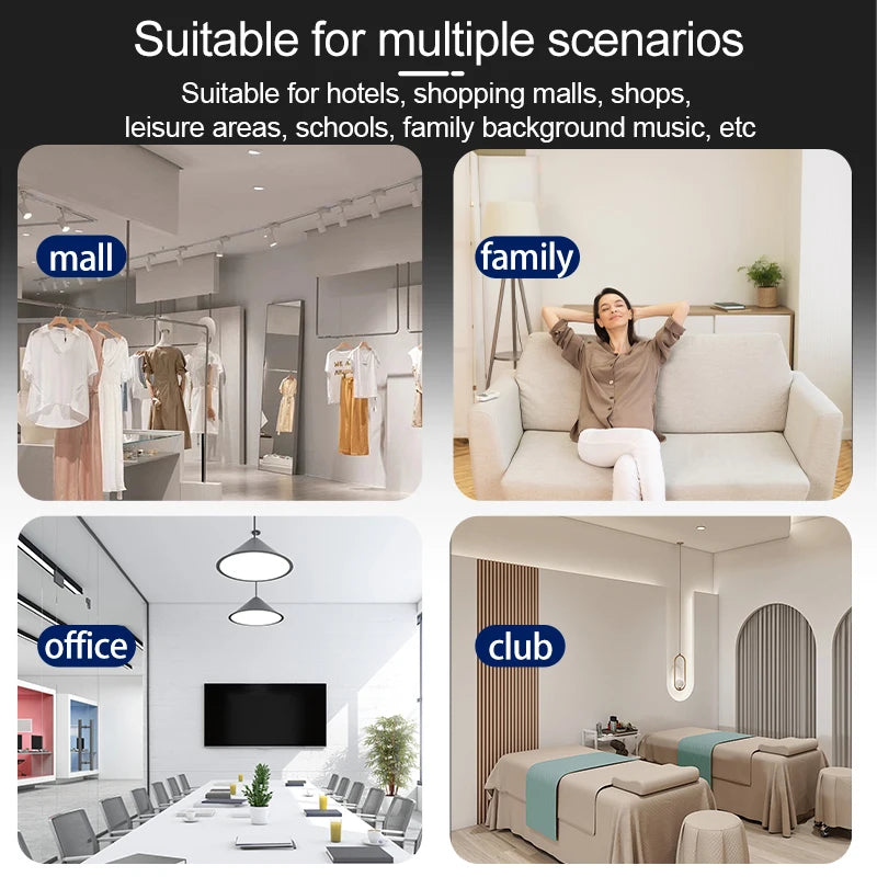 2 Inch Mini Bluetooth Ceiling Speakers Home Audio Audience Stereo Sound System Indoor Music Flush Mount Speakers Kitchen Bedroom