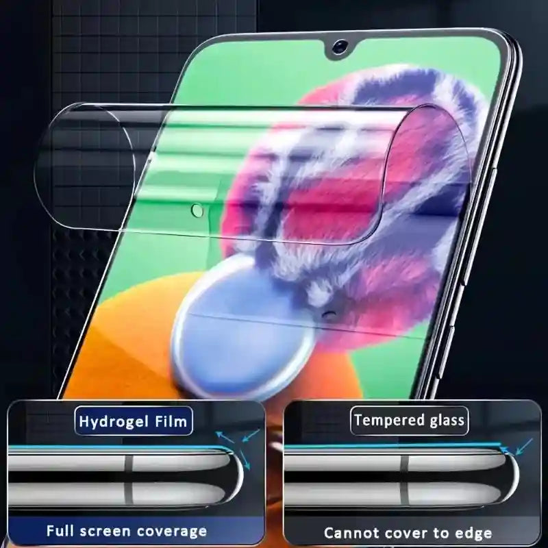 Samsung Galaxy Screen Protector - 3-Pack Anti-Scratch Hydrogel Film AE Tidesmit