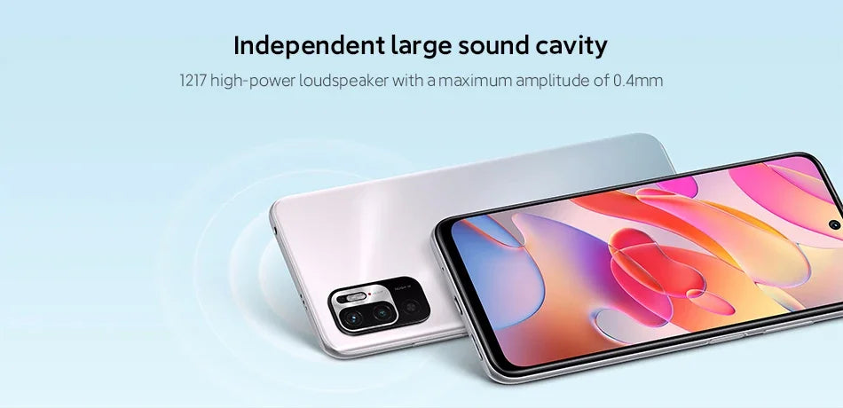 5G Smartphone Xiaomi Redmi Note 10 128GB 256GB 7nm Dimensity 700 6.5 Inch Display 48MP Camera 5000mAh Mobile Phones Global ROM