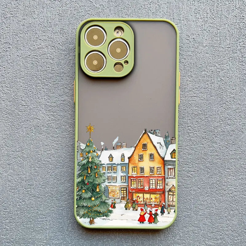 Christmas Cartoon Phone Case for iPhone 16 Pro Max - Shock-Absorbing Cover matcha SDJJ 9 Tidesmit