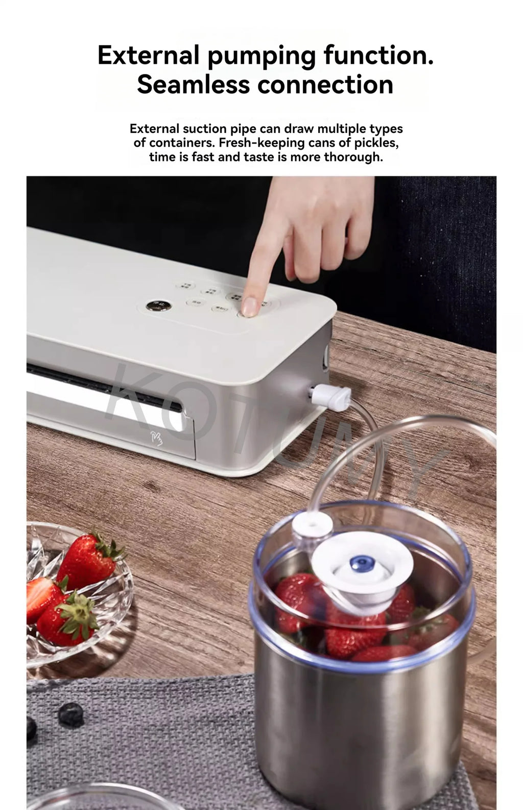 Fully Automatic Creation Of Vacuum Sealing Machine Family Expenses Heat Sealer Vacuuming retain freshness
